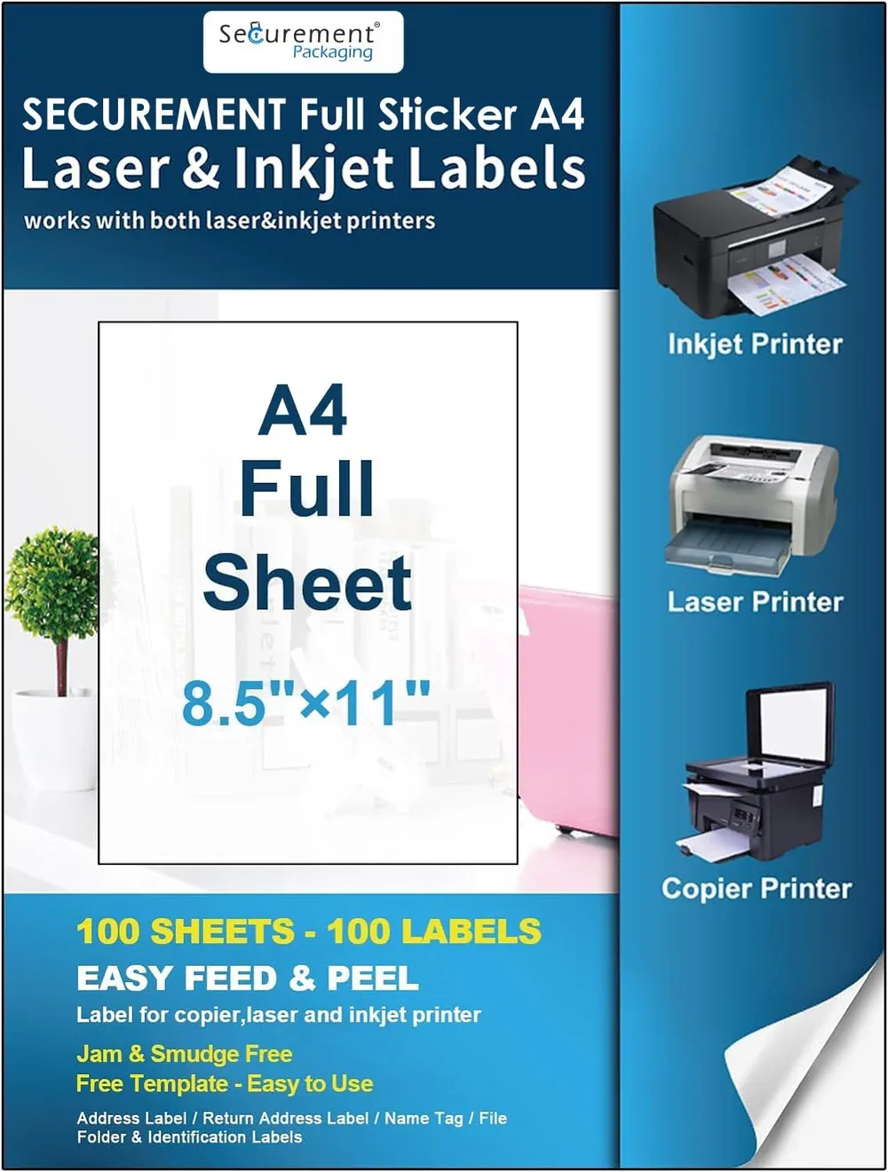 Full A4 Sticker