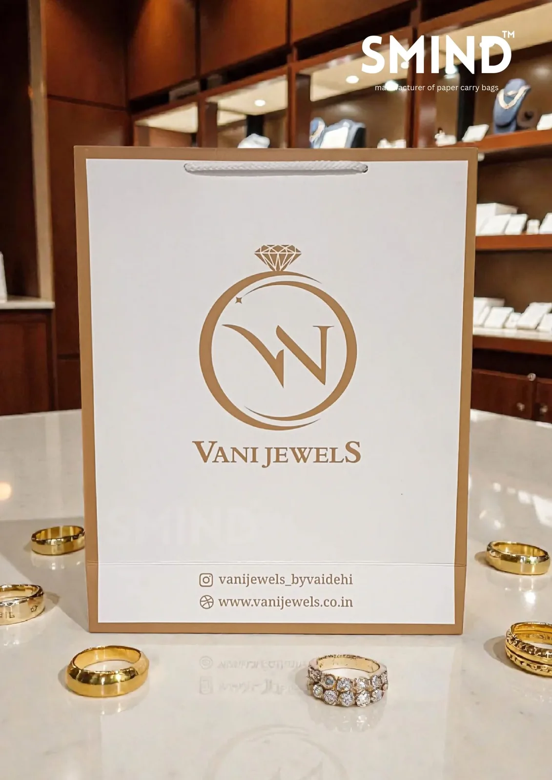 Gift Paper Bags For Jewelry