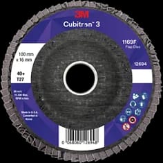 3m™ Cubitron™ 3 Flap Disc 1169f