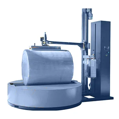 Vertical Coil Stretch Wrapping Machine.