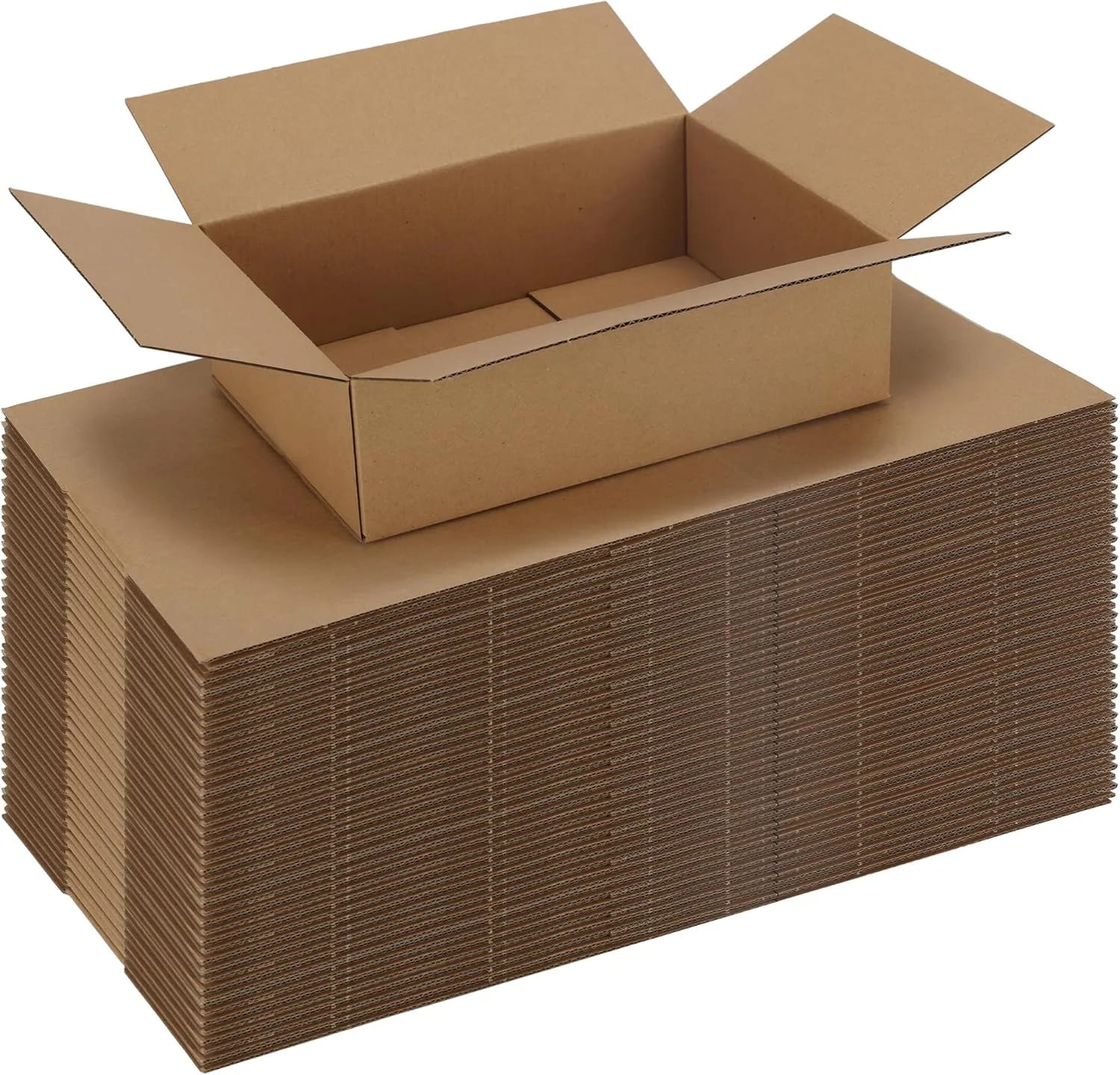 11x8x4 Inch Corrugated Brown Boxes - 3 Ply (150 Gsm)