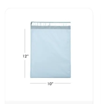 10×12 Inch Bubble Courier Bag With Document Pouch – Pack Of 100