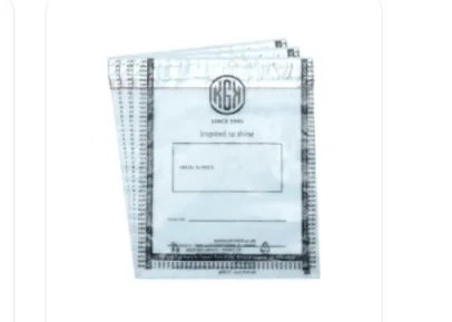 LDPE Diamond Bag With Level-2 Security Tape