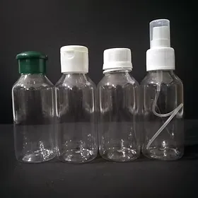 Empty Pharma 100ml Plastic Bottle