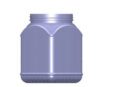 1500 Ml Square Jar
